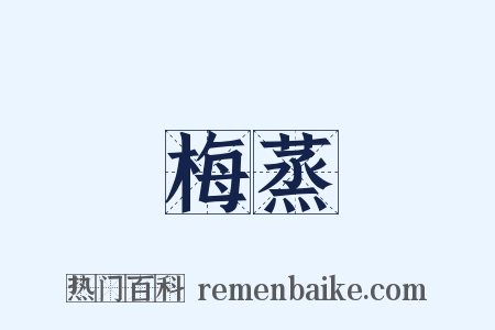 梅蒸是什么意思的图片